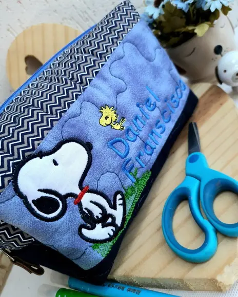 Estojo Duplo Snoopy