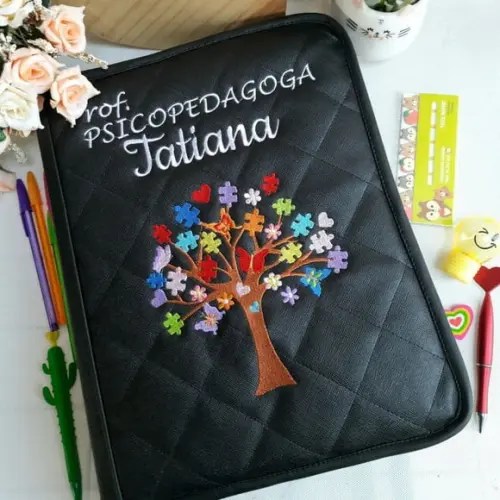 Fichario Personalizado Material Sintético