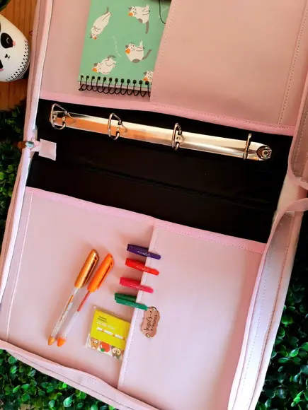 Fichario Personalizado Material Sintético