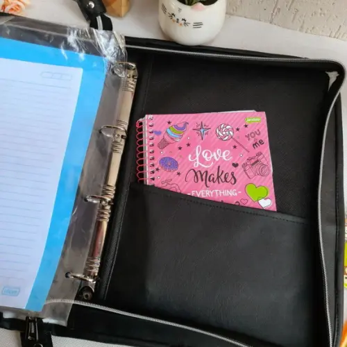 Fichario Personalizado Material Sintético