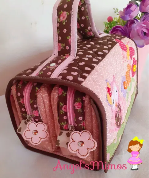Frasqueira Box 3em1 Corujinha