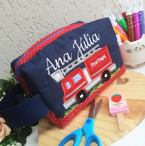 Frasqueira Box bombeiro Personalizada