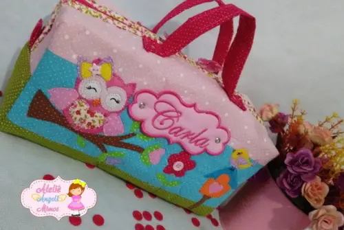 Frasqueira Box Corujinha GG
