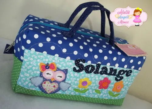 Frasqueira Box Corujinha Personalizada