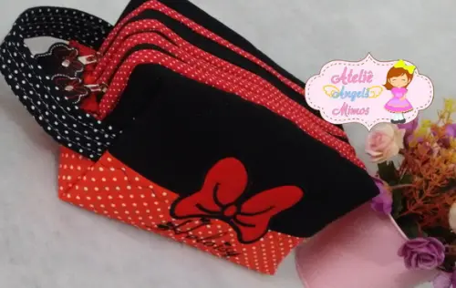 frasqueira box dupla Minnie