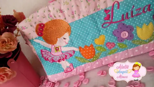 Frasqueira Box Flores Personalizada