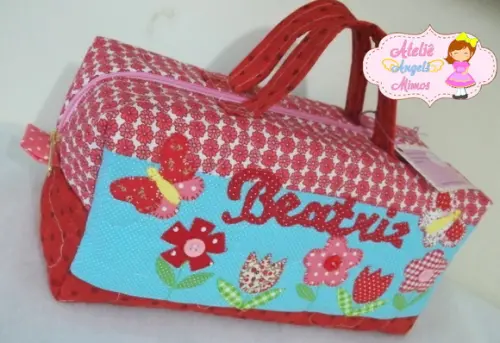Frasqueira Box Flores Personalizada