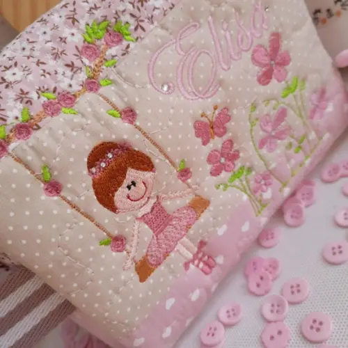 Frasqueira Box m Bailarina Personalizada