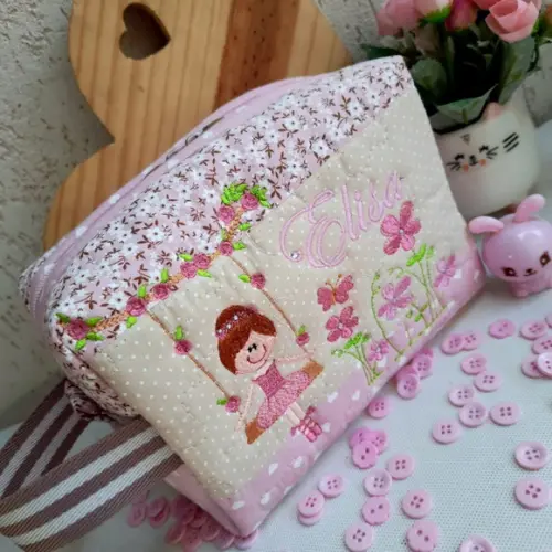 Frasqueira Box m Bailarina Personalizada