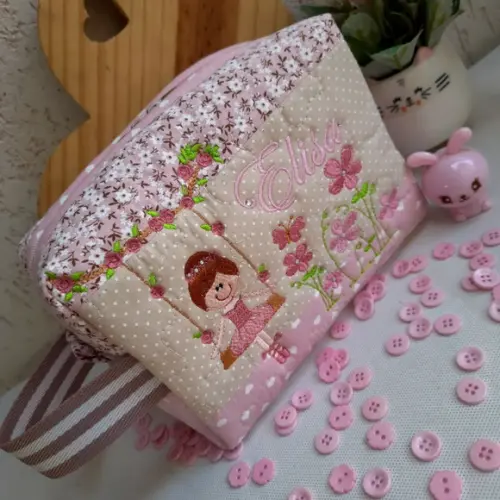 Frasqueira Box m Bailarina Personalizada