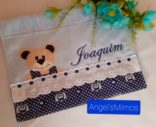Kit 3 peças Urso feliz2