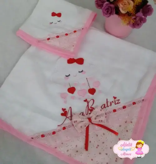 Kit 4 peças chuva de amor