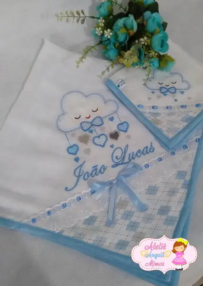 Kit 5 peças chuva de amor