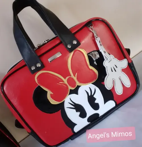 Kit bolsa notebook + bolsa media couro sintetico