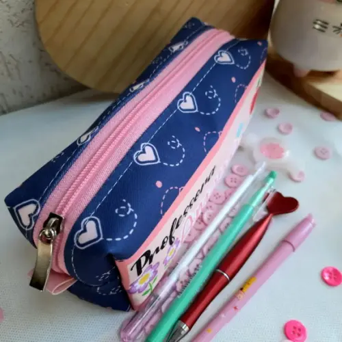 Kit capa de agenda + estojo box personalizado