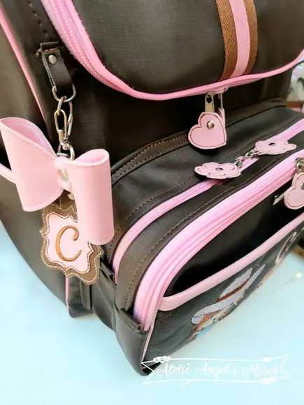 Kit com mochila XG essencial Menina Cowgirl
