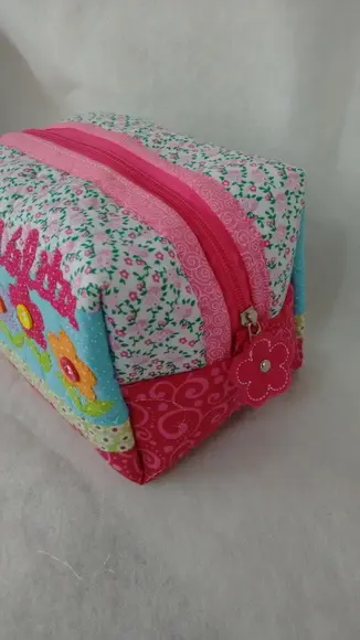 Kit corujinha Bolsa Notebook + frasqueira box