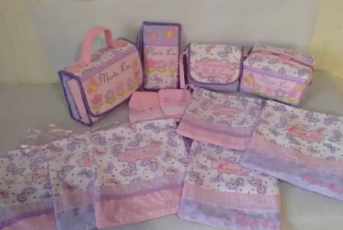 Kit escolar/Kit creche personalizado 12 peças