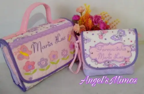 Kit escolar/Kit creche personalizado 6 peças