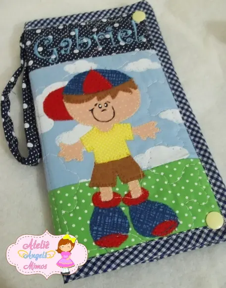 Kit escolar/viagem Menininho 5 peças