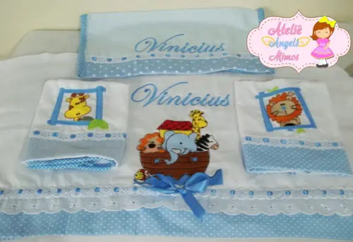 kit fraldas Arca de noé