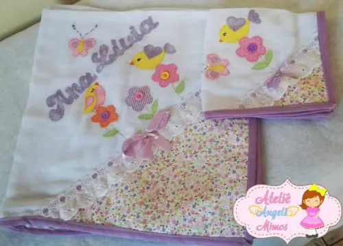 Kit fraldas Passarinhos