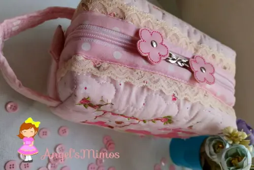 Kit Frasqueira + porta máscaras bailarina