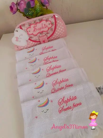 kit Higiene Bucal dentinho feliz
