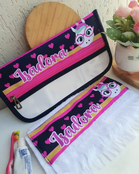 Kit Higiene Bucal Unicórnio