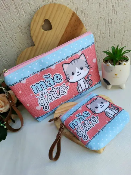 Kit necessaire G +mini bolsinha