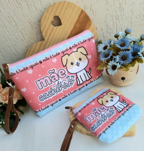 Kit necessaire G +mini bolsinha