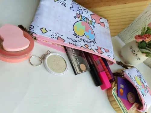 Kit necessaire G +mini bolsinha