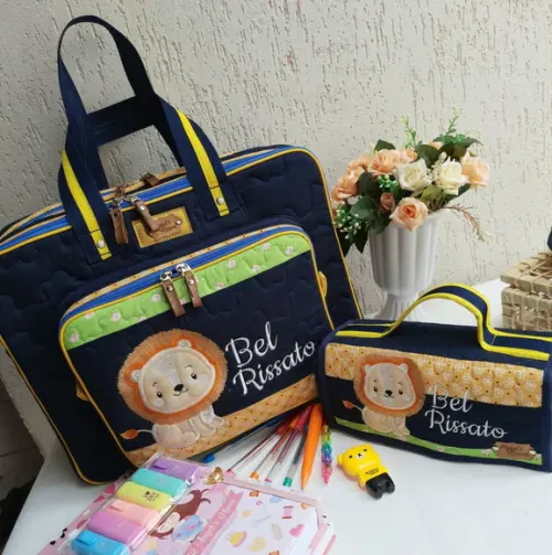 kit professor 2 peças leaozinho