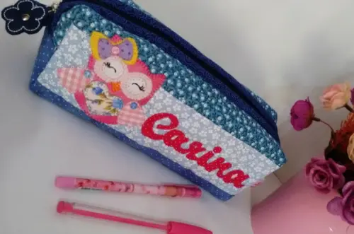kit Professor 3 peças corujinha