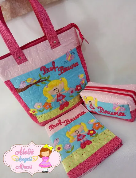 kit Professor 3 peças Menininha