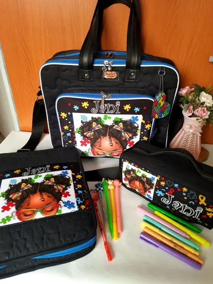 Kit Professor 3 Peças Personalizado