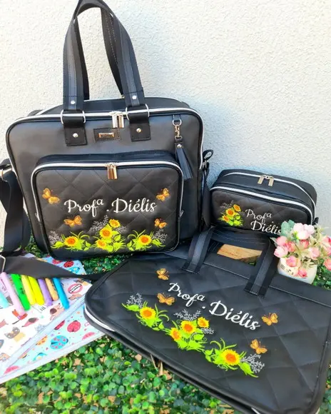 Kit Professor 3 Peças Personalizado
