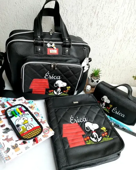 Kit Professor 3 Peças Snoopy
