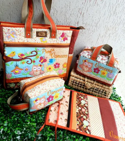 Bolsa Professora Grande, estojo, lancheira termica, lugar americano