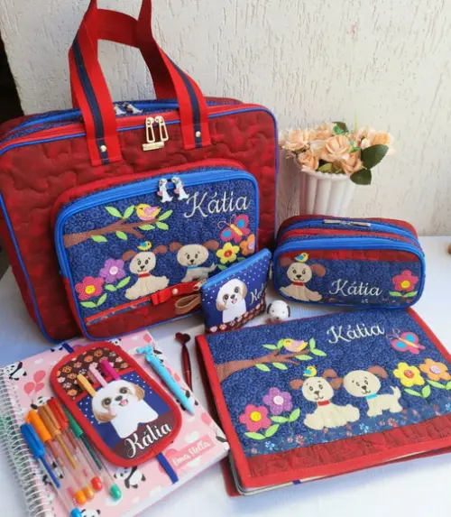 Bolsa Professora , estojo, capa notebook personalizada