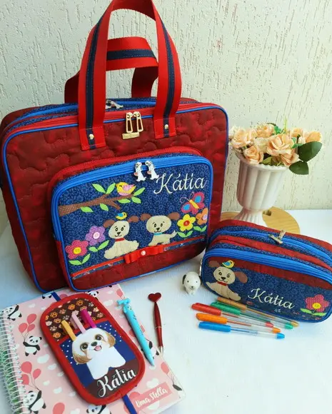 Bolsa Professora , estojo, capa notebook personalizada