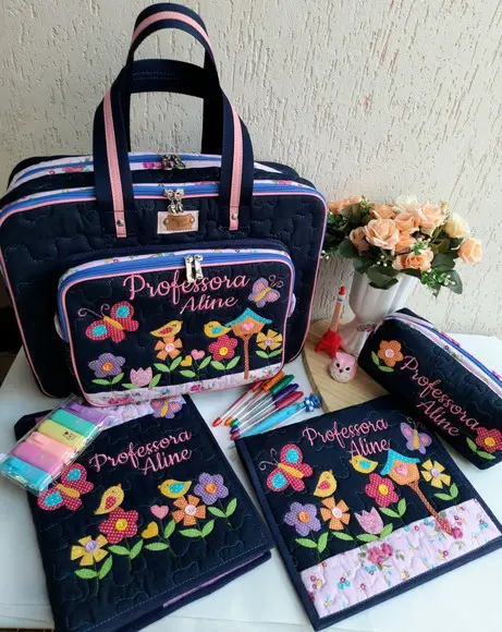 Kit Professor 4 Peças Jardim Encantado