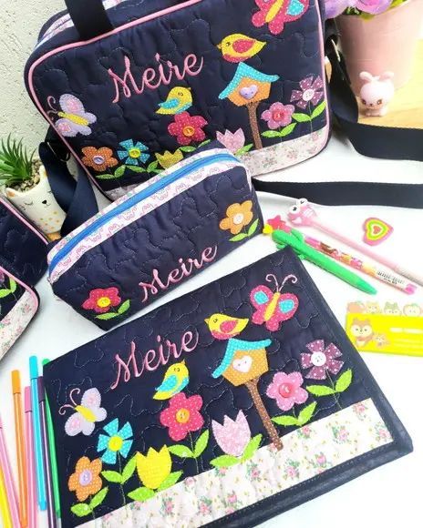 Kit bolsa Professora 4 Peças Personalizado