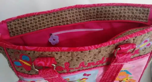 kit professor bolsa + estojo Corujinha