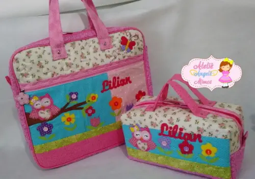 Bolsa Professora e estojo GG