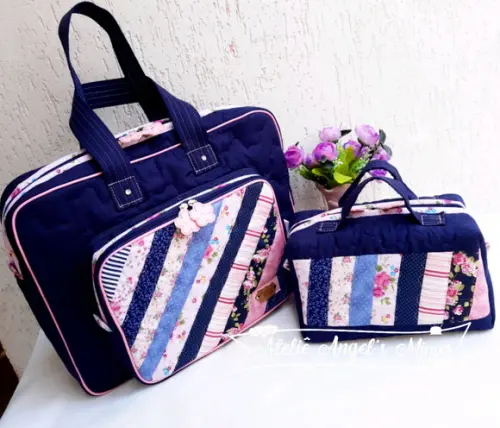 Bolsa Professora e estojo Grande