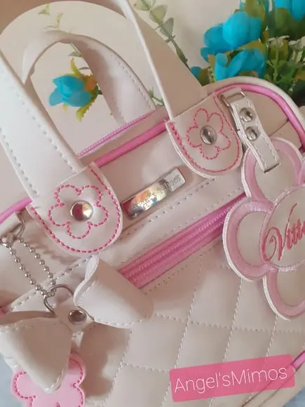 Mini bolsinha infantil minha primeira bolsa