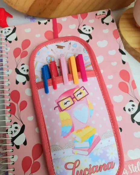Marca Página Porta Canetas Personalizado