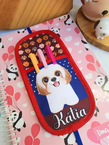 Marca Página Porta Canetas Personalizado