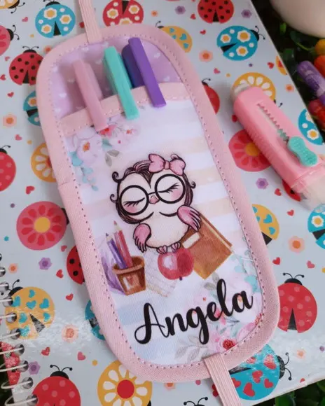 Marca Página Porta Canetas Personalizado